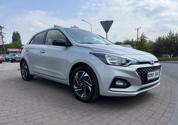 Hyundai i20 cena 46500 przebieg: 56000, rok produkcji 2019 z Piotrków Trybunalski małe 254